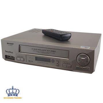 Sharp VC-MH781 | VHS Videorecorder | VHS Speler | Video, Verzenden, Gebruikt, VHS-speler of -recorder