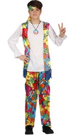 Hippie Kostuum Jongens 14/16 jaar, Verzenden