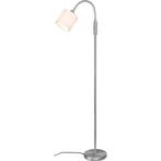 LED Vloerlamp Trion Torry – 40W LED, Mat Nikkel, Aluminium,, Huis en Inrichting, Verzenden, Nieuw