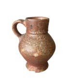 Steengoed Kruik - 16.2 cm - Kruik Bouffioulx 16e eeuw