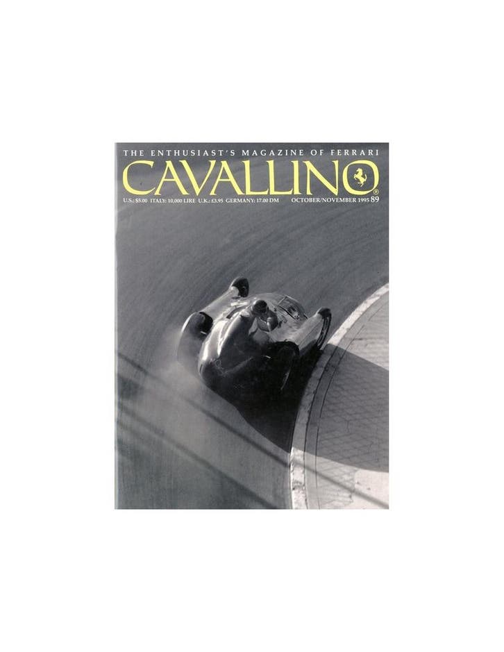 1995 FERRARI CAVALLINO MAGAZINE USA 89, Boeken, Auto's | Folders en Tijdschriften, Ophalen of Verzenden