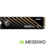 MSI SPATIUM M461 PCIe 4.0 NVMe M.2 2TB, Verzenden