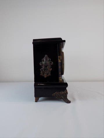 Pendule de cheminée - Baldwin Empire Bois, Laiton -