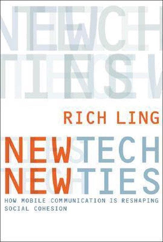 New Tech, New Ties 9780262122979 Richard Ling, Livres, Langue | Anglais, Envoi