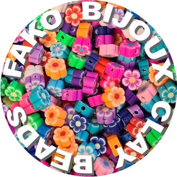 Fako Bijoux - Klei Kralen Bloemetjes - Figuurkralen -, Hobby en Vrije tijd, Verzenden, Nieuw