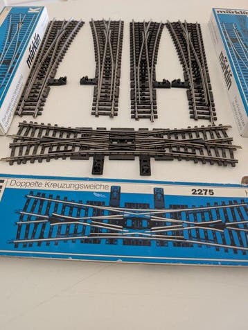 Märklin H0 - 2271/2275 - Voie ferrée pour trains miniatures