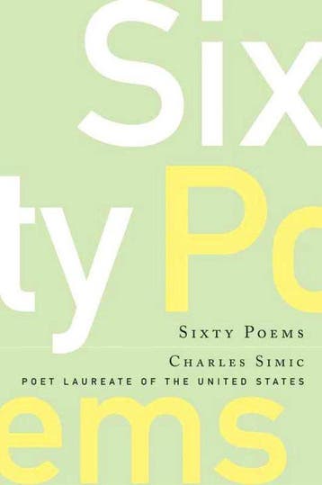Sixty Poems 9780156035644 Charles Simic, Verzenden, Charles Simic