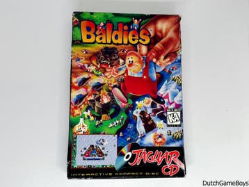 Atari Jaguar CD - Baldies + Reg. Card & Overlay - Big Box, Consoles de jeu & Jeux vidéo, Verzenden