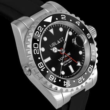 Ublast - Voyage Pro Diver GMT - Automatic Swiss -