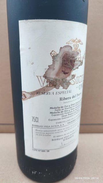 Vega Sicilia Único, 1996 Release - Ribera del Duero Reserva, Verzamelen, Nieuw
