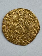 Nederland, Utrecht 1/2 Rozenobel 1601, Timbres & Monnaies, Monnaies | Pays-Bas