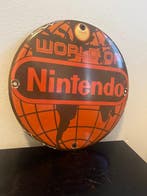 Vintage Nintendo emaille reclamebord – World of Nintendo –