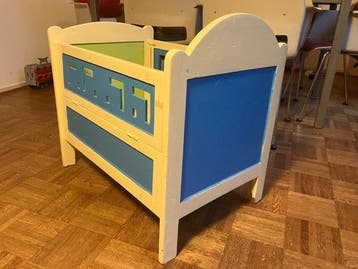 Scholten en Visser - P.E.L. Izeren - Lit - Bois - Art déco /