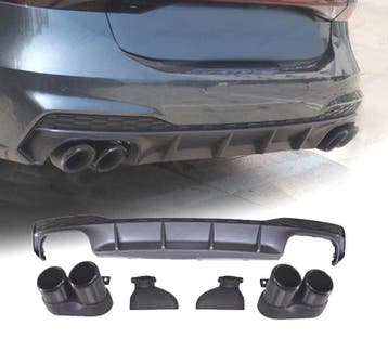 DIFFUSEUR AUDI A7 S LINE 19- LOOK RS7 + EMBOUTS DECHAPPEMEN, Verzenden