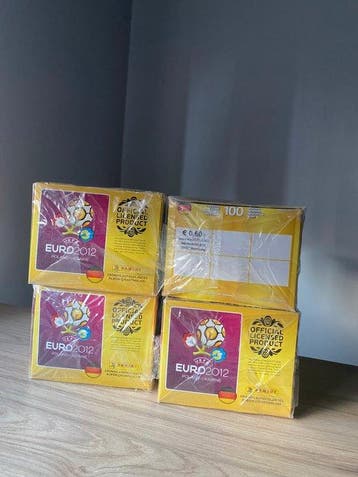 2012 Panini EURO 2012 Panini Originele verpakking - 4 Box -