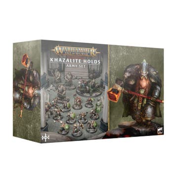 Khazalite Holds Army Set (Warhammer nieuw), Hobby & Loisirs créatifs, Ophalen of Verzenden