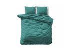 PRIMAVIERA DELUXE Uni Satijn Donker Groen - 240 x 200/260, Nieuw