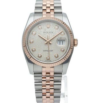 Rolex - Datejust 36 Mens Watch Jubilee 10P Diamond Computer, Nieuw