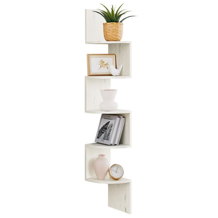 Hoekplank / wandplank - met 5 niveaus - hoogte 126 cm -, Maison & Meubles, Armoires | Armoires murales, Envoi
