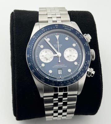 Tudor - Black Bay Chrono - boutque Exclusive 79360B - Heren