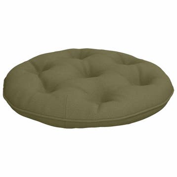 vidaXL Hangstoel Kussen VIANEN 100% Polyester Olijfgroen Ø, Huis en Inrichting, Verzenden, Nieuw