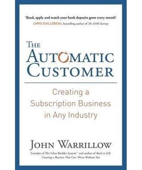 The Automatic Customer 9780241185018 John Warrillow, Livres, Langue | Anglais, Envoi