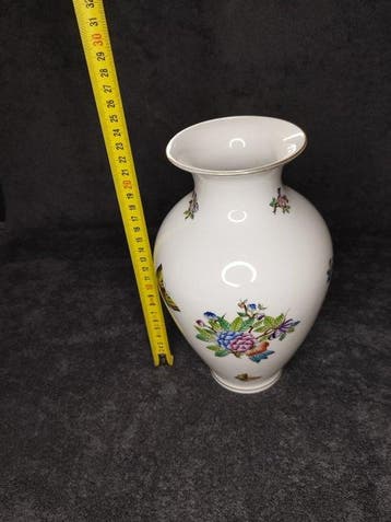 Herend - Vase - Porcelaine - Herend Vase peint à la main, Antiek en Kunst