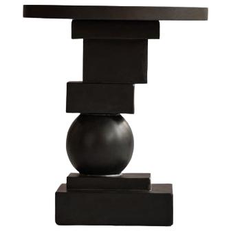 101 Copenhagen Bijzettafel Artist - Coffee Black Oak, Huis en Inrichting, Verzenden, Gebruikt, Hout, 45 tot 60 cm