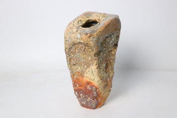 Vase - Grès - Japon - Vase Oni-Hagi -  Kuroda Gaku -