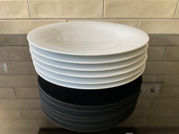 Alessi - Toyo Ito - Assiette (6) - Porcelaine