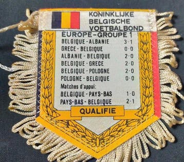 Belgium - FIFA World Cup - 1986 - Drapeau/fanion, Nieuw