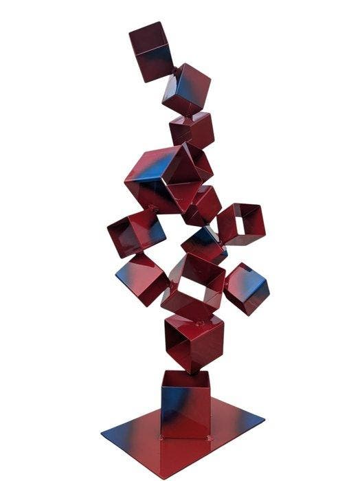 Wallavibe - D.B - sculptuur, Sculpture Attachment Solid XL, Antiquités & Art, Art | Objets design