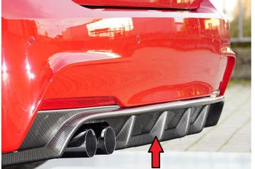 Rieger diffuser | geschikt voor BMW 3-Serie F30 / F31 M-pakk, Verzenden