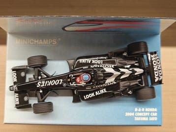 Minichamps 1:43 - Voiture miniature - BAR Honda 2004 Concept