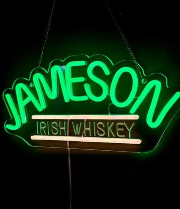 No reserve-Jameson Irish Whisky Neon Led