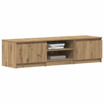 vidaXL Tv-meubel 140x40x36 cm bewerkt hout artisanaal, Verzenden
