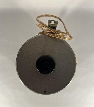 Plafondlamp - Aluminium, Bakeliet, Glas, Rubber - fotolamp