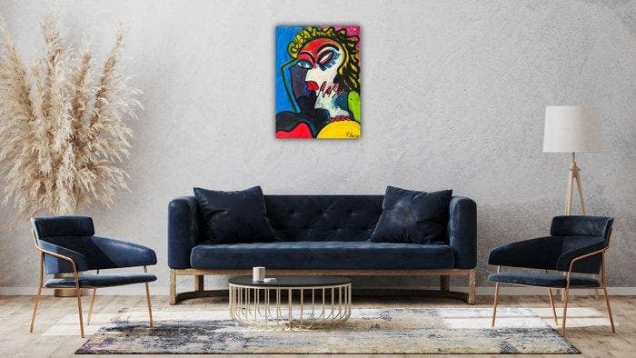 Peter Robert Keil - Romy Haag im Studio, Antiquités & Art, Art | Peinture | Moderne