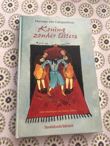 Koning zonder letters / Davidsfonds/Infodok-kinderboeken, Verzenden, Gelezen, H. van Campenhout