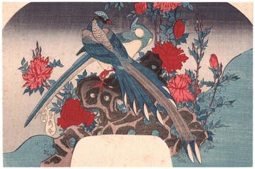 Birds (Pheasants) and Flowers (Peonies and Roses) - Seki: