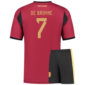 Kingdo De Bruyne Belgie Voetbaltenue Thuis - 2024-2026 -, Verzenden, Nieuw, Bal