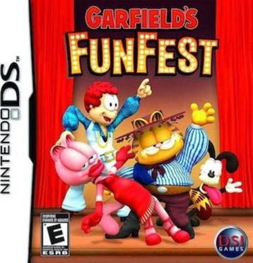 Garfields Funfest (Losse Cartridge) (DS Games), Ophalen of Verzenden, Zo goed als nieuw