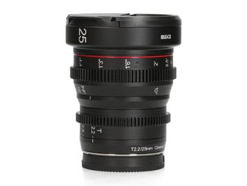 Meike MK-25mm T2.2 - Fujifilm X - 1 jaar garantie, TV, Hi-fi & Vidéo, Photo | Lentilles & Objectifs, Ophalen of Verzenden