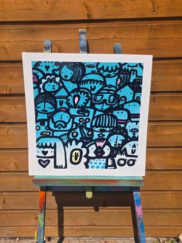 Kev Munday - Fade Out - Giclee Print - No Reserve
