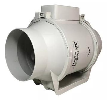 Soler & Palau Buisventilator TD-160/100 N Silent, Verzenden