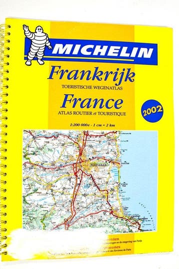 Michelin wegenatlas Frankrijk 2002 spir, Boeken, Verzenden, Nieuw