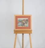 Matthieu Wiegman (1886-1971) - Dorp in de bergen, Antiquités & Art