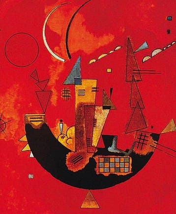 Wassily Kandinsky (1866-1944) - “With and Against, 1929”. -