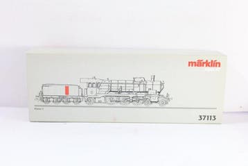Märklin H0 - 37113 - Locomotive à vapeur avec tender (1) -