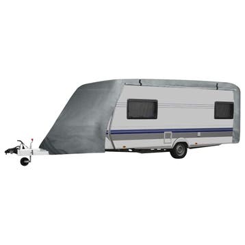 vidaXL Caravanhoes S grijs, Auto diversen, Auto-accessoires, Verzenden, Nieuw